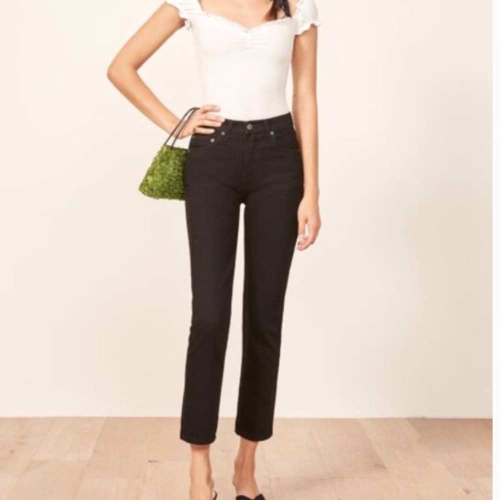 Julia Crop High Cigarette Jean